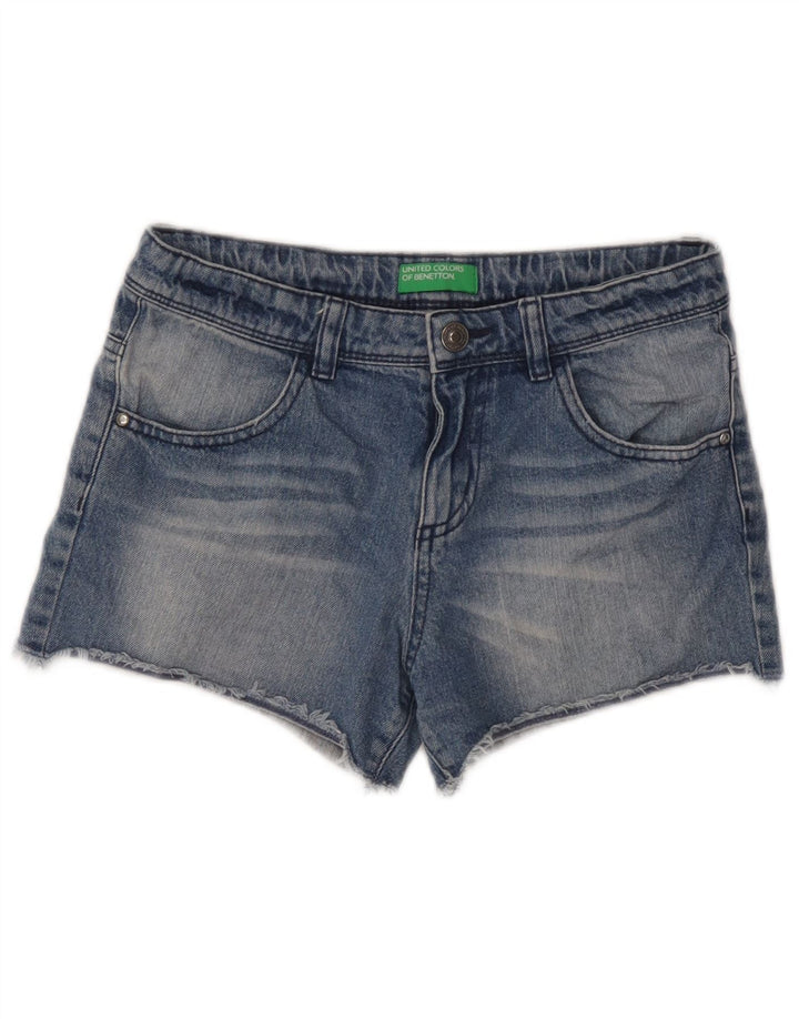 Benetton Damen Jeansshorts W26 Small Blau