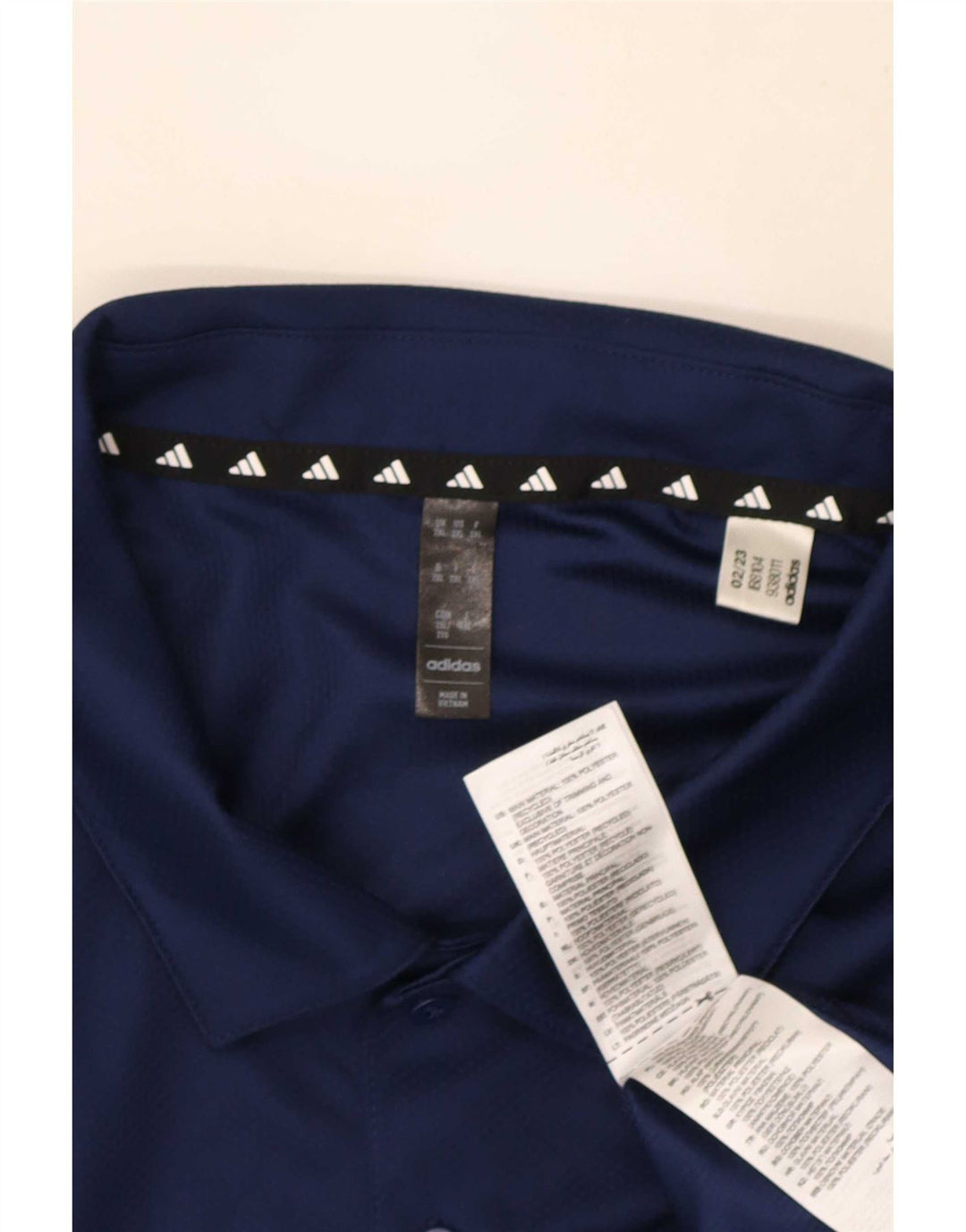 Adidas Herren Aeroready Poloshirt 2XL Marineblau Polyester