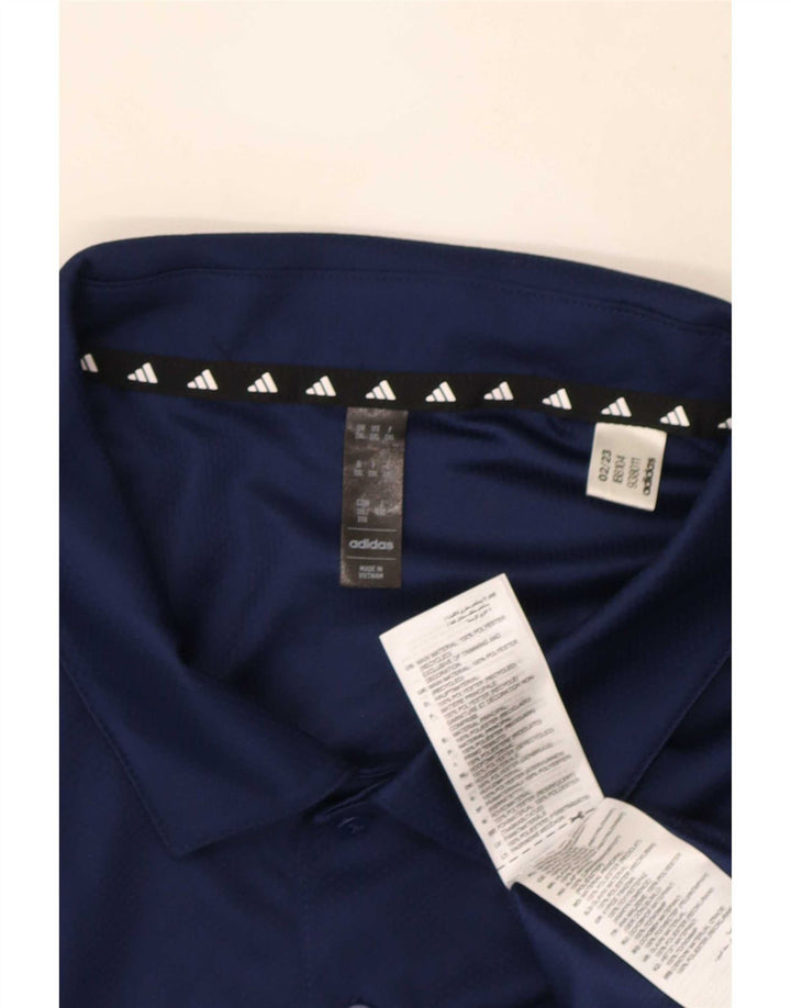 Adidas Herren Aeroready Poloshirt 2XL Marineblau Polyester