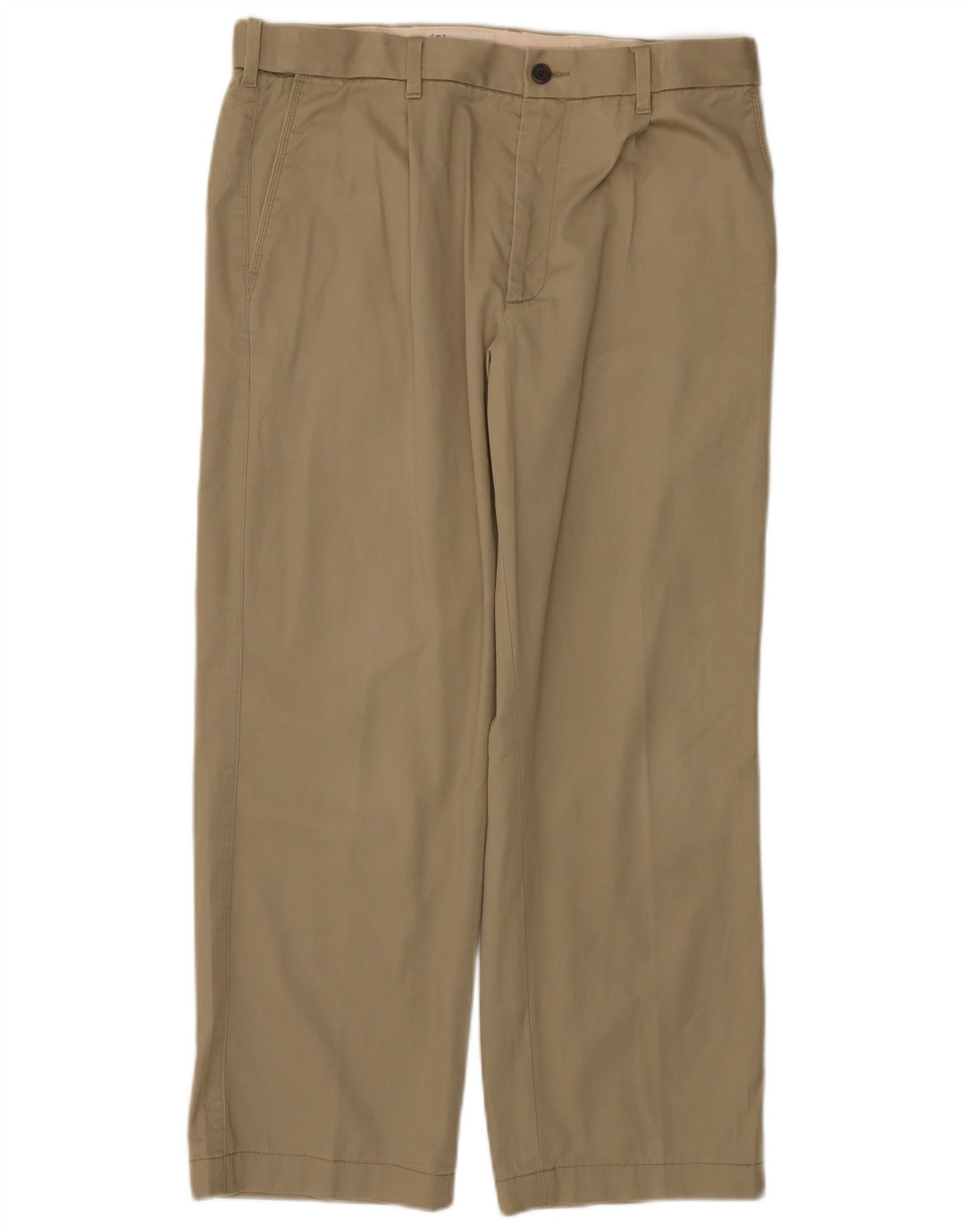 MARKS & SPENCER Gerade Chino-Hose für Herren, W34, L29, Beige, Baumwolle