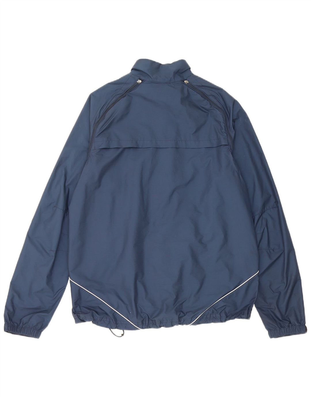 Nike Damen-Trainingsanzug-Top-Jacke UK 14/16 Large Marineblau