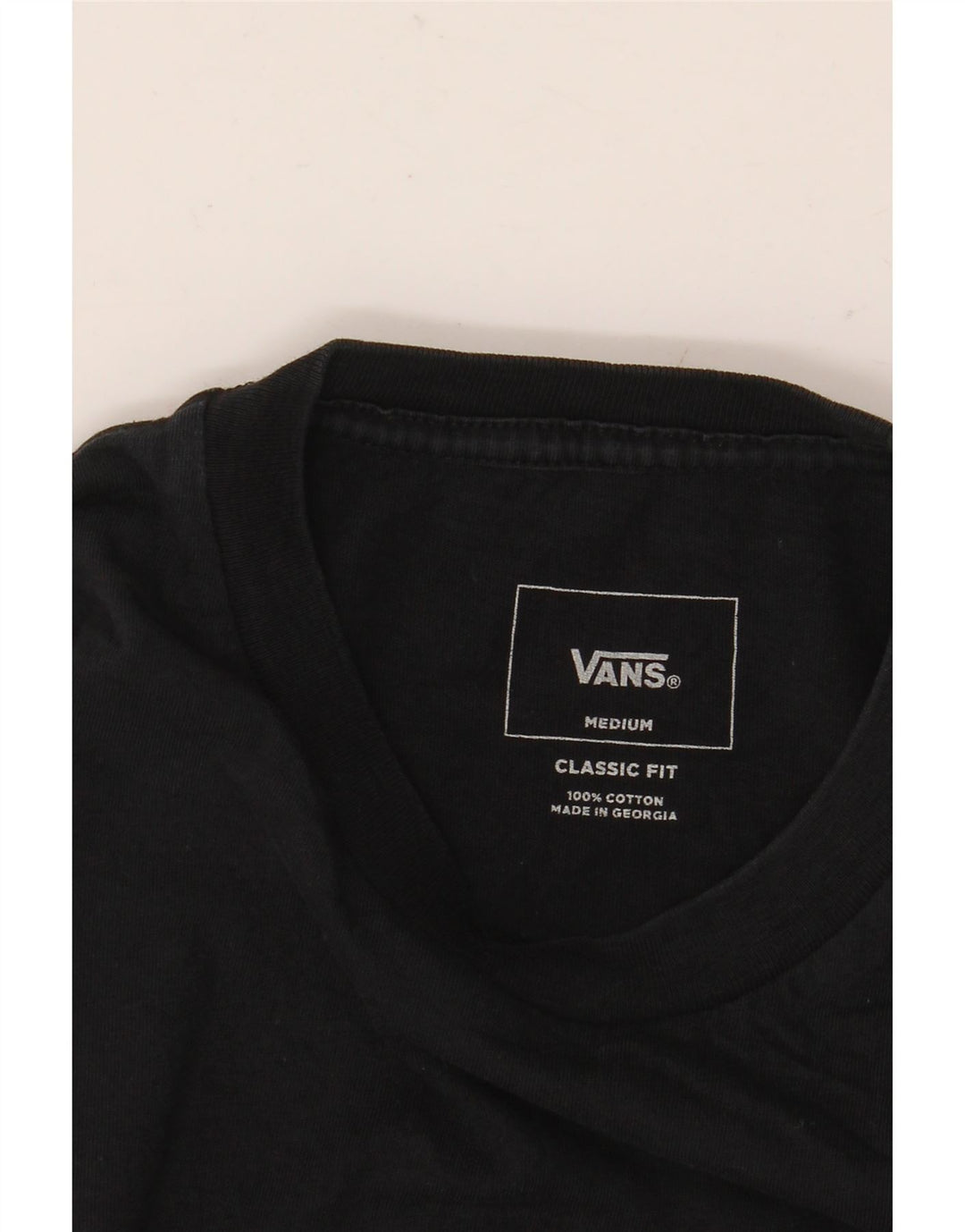VANS Herren-T-Shirt mit klassischer Passform, mittelschwarz, Baumwolle