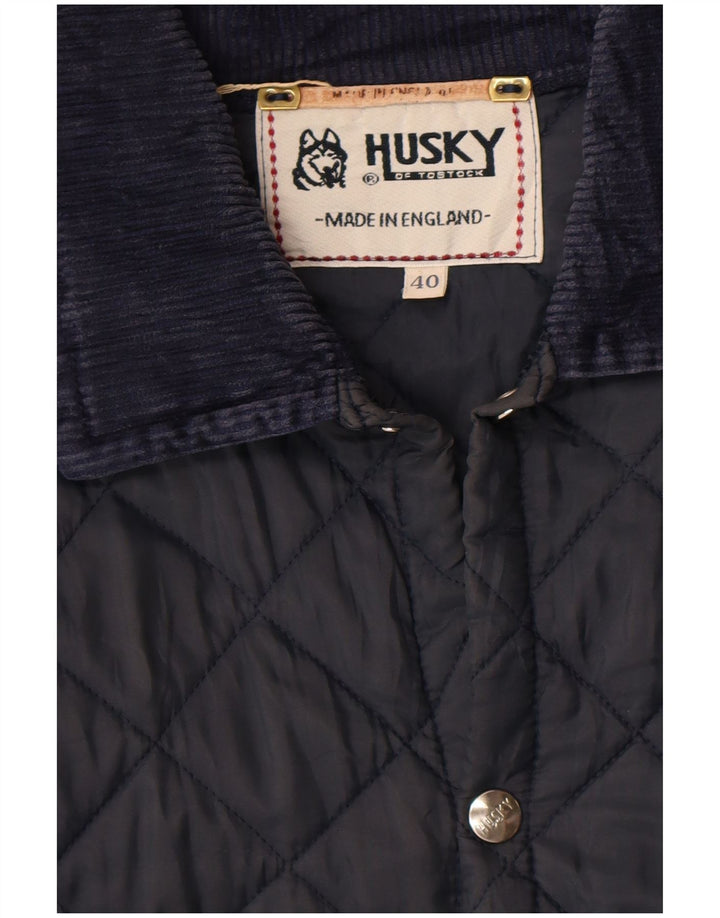 Husky Herren Steppjacke UK 40 Large Marineblau