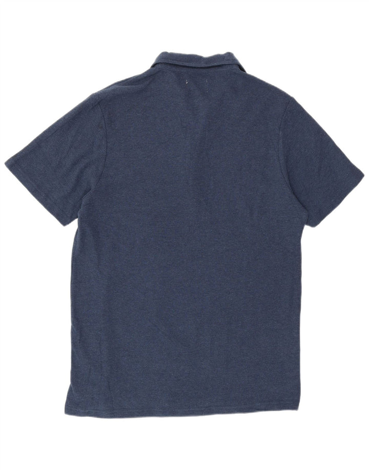 Farah Herren-Poloshirt aus mittlerer marineblauer Baumwolle