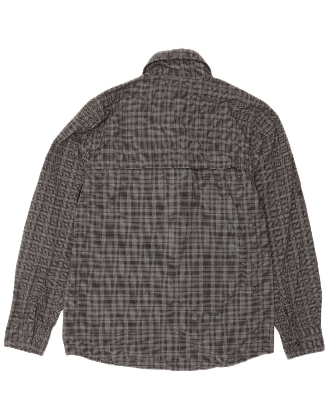 THE NORTH FACE Herrenhemd Small Grey Check Nylon