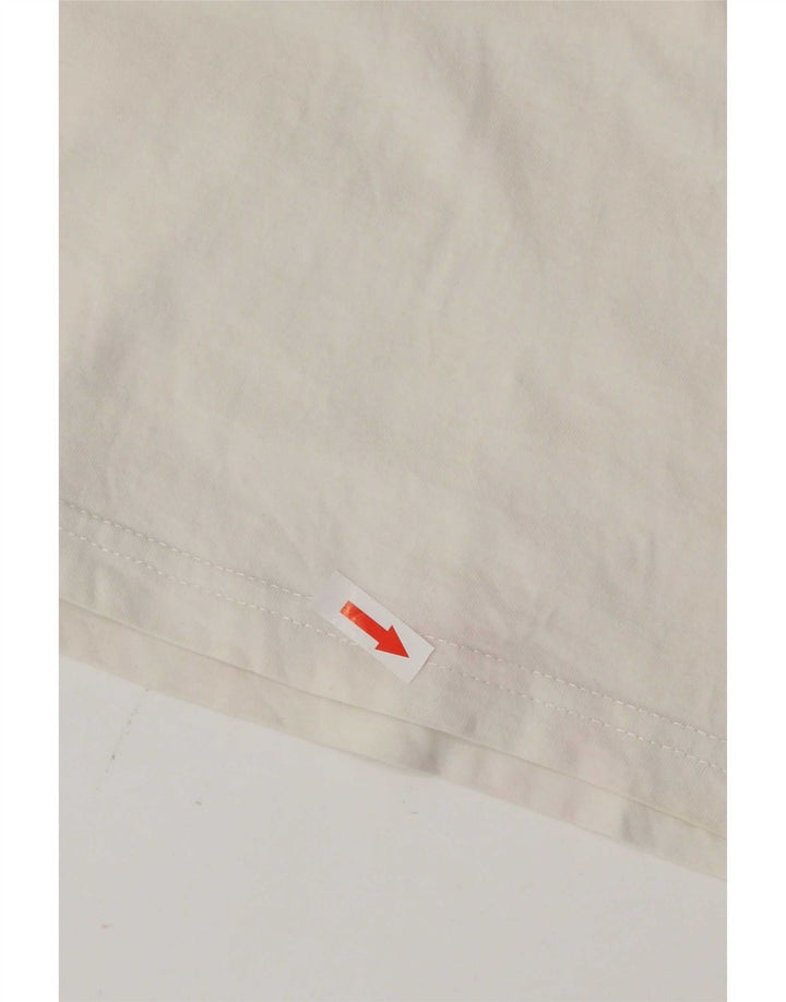 Kappa Herren-T-Shirt mit Grafik, mittelweiße Baumwolle