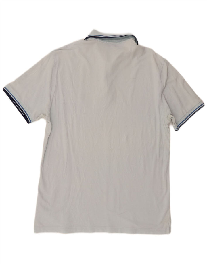 Fred Perry Herren-Poloshirt, große blaue Baumwolle