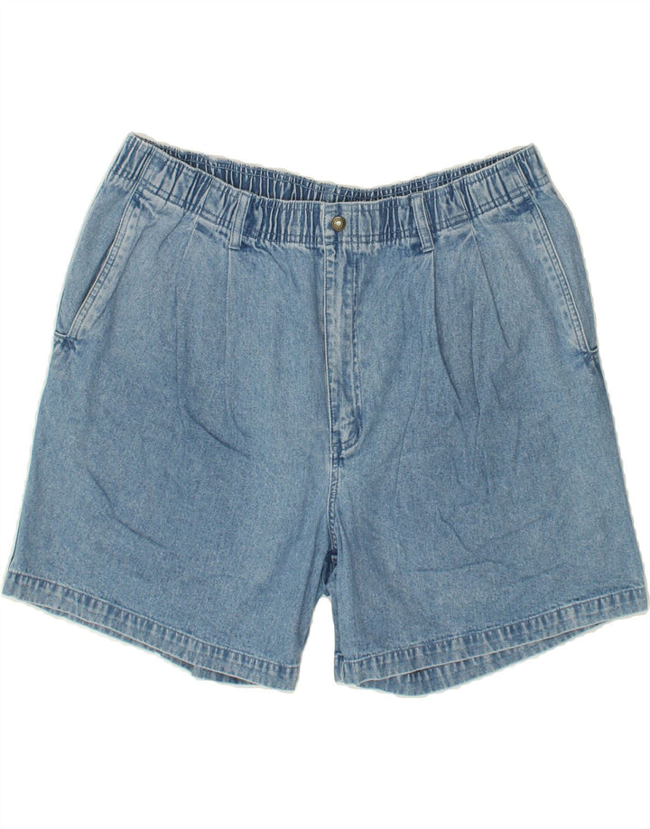 EDDIE BAUER Mens Denim Shorts XL W40  Blue Cotton Vintage Eddie Bauer and Second-Hand Eddie Bauer from Messina Hembry 