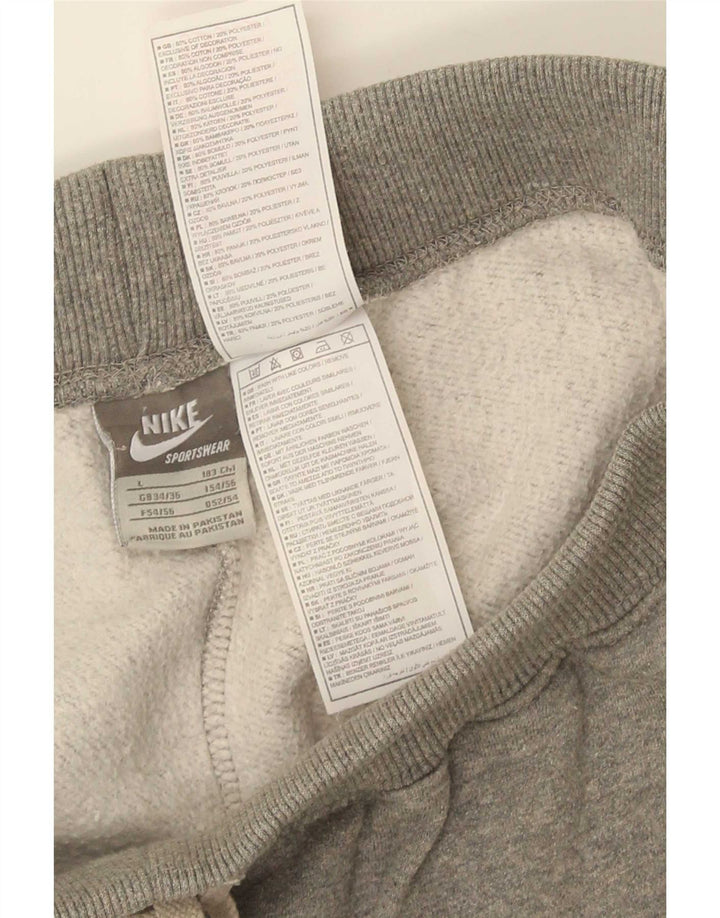 Nike Herren-Sportshorts, große graue Baumwolle