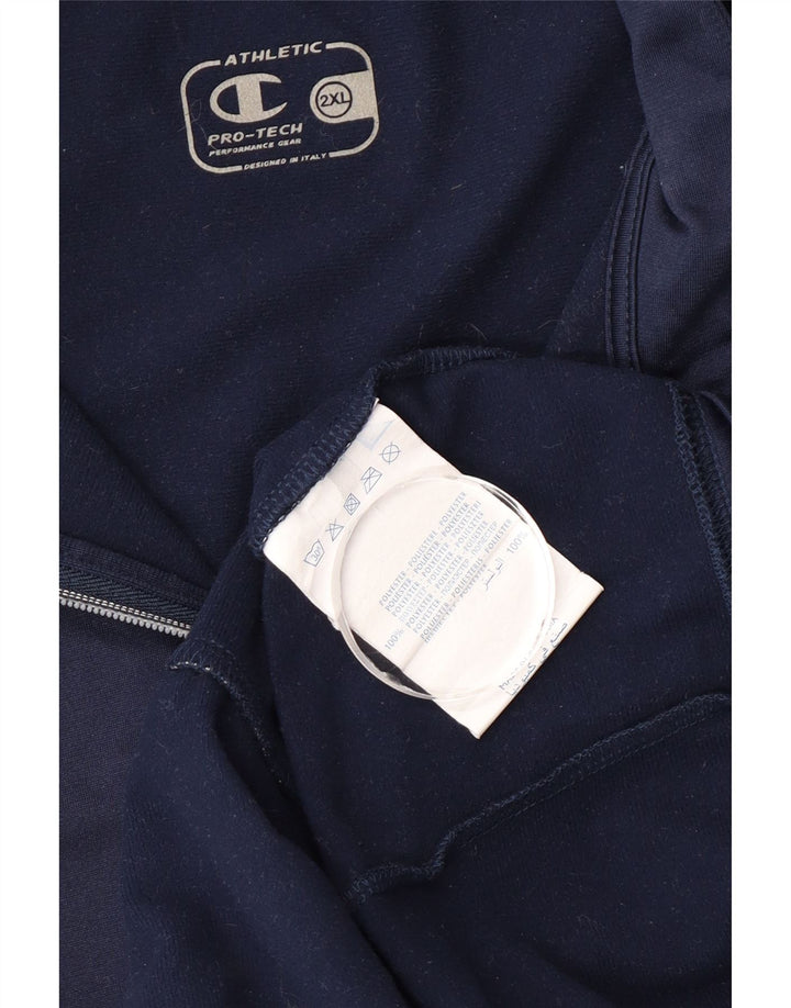 Champion Damen-Trainingsanzugoberteil, UK 20 2XL, Marineblau, Polyester
