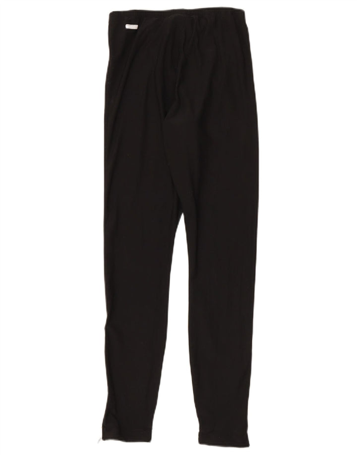 Nike Damen Leggings US 8/10 Mittelschwarzes Polyester