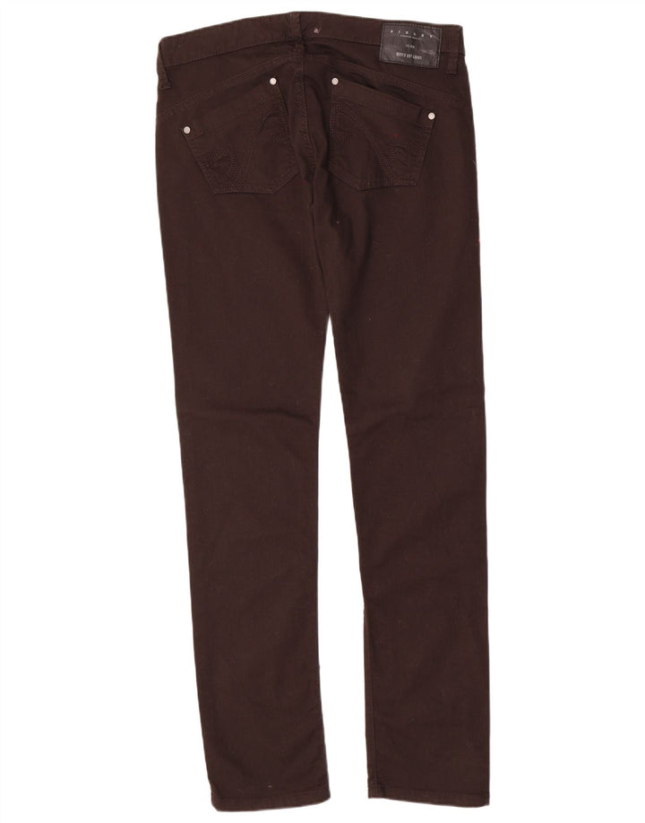 Sisley Herren Boston Slim Jeans W31 L35 Schwarze Baumwolle
