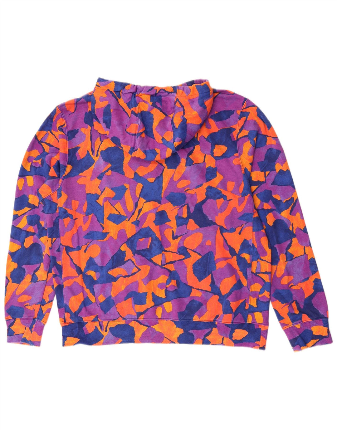 Nike Herren Kapuzenpullover, groß, mehrfarbig, geometrisch, Baumwolle