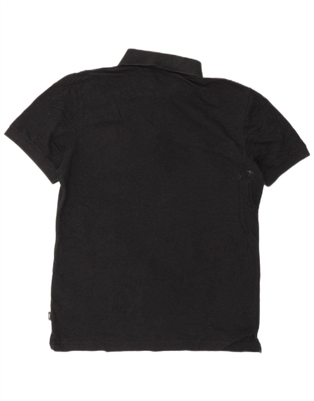 Jack & Jones Herren-Poloshirt aus mittelschwarzer Baumwolle