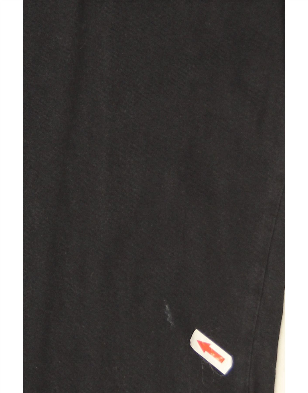 Nike Herren-T-Shirt mit Swoosh-Grafik, mittelschwarze Baumwolle