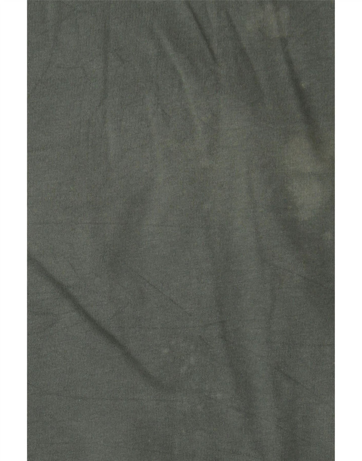 EDDIE BAUER Herren T-Shirt Top Large Khaki Baumwolle