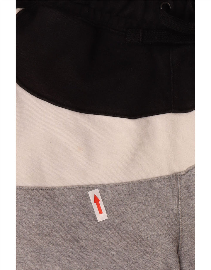 Nike Herren-Sportshorts aus mittelgrauer Colourblock-Baumwolle