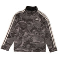 Adidas Jungen-Trainingsanzug, Top-Jacke, 14–15 Jahre, Größe L, Grau, Tarnung