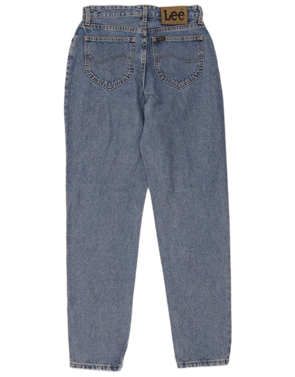 Lee Damen Virginia High Waist Tapered Jeans US 12 Large W28 L31 Blau