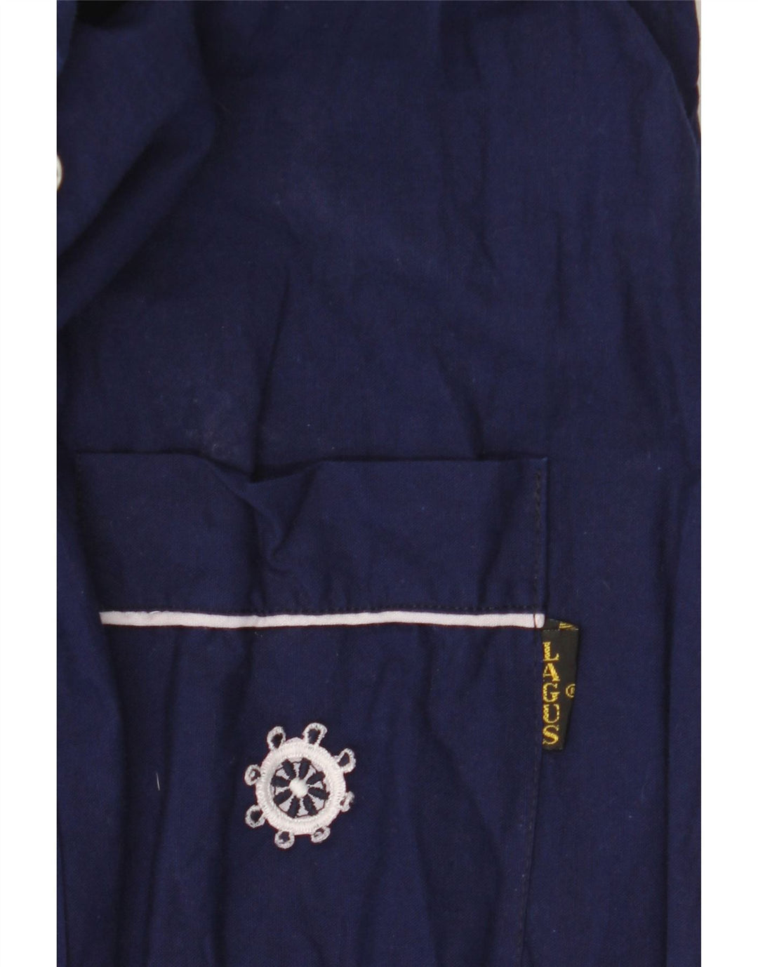 Vintage Damen Ärmelloses Maxikleid UK 12 Medium Marineblau