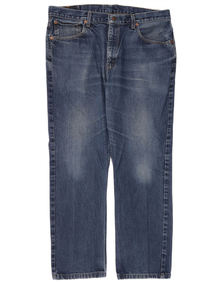Levi's Herren 581 Straight Jeans W38 L30 Blaue Baumwolle