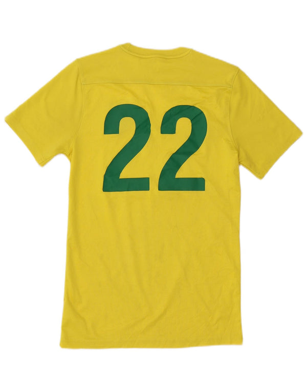 Nike Herren Laurel Park FC Slim Fit Grafik-T-Shirt, Oberteil, Größe S, Gelb