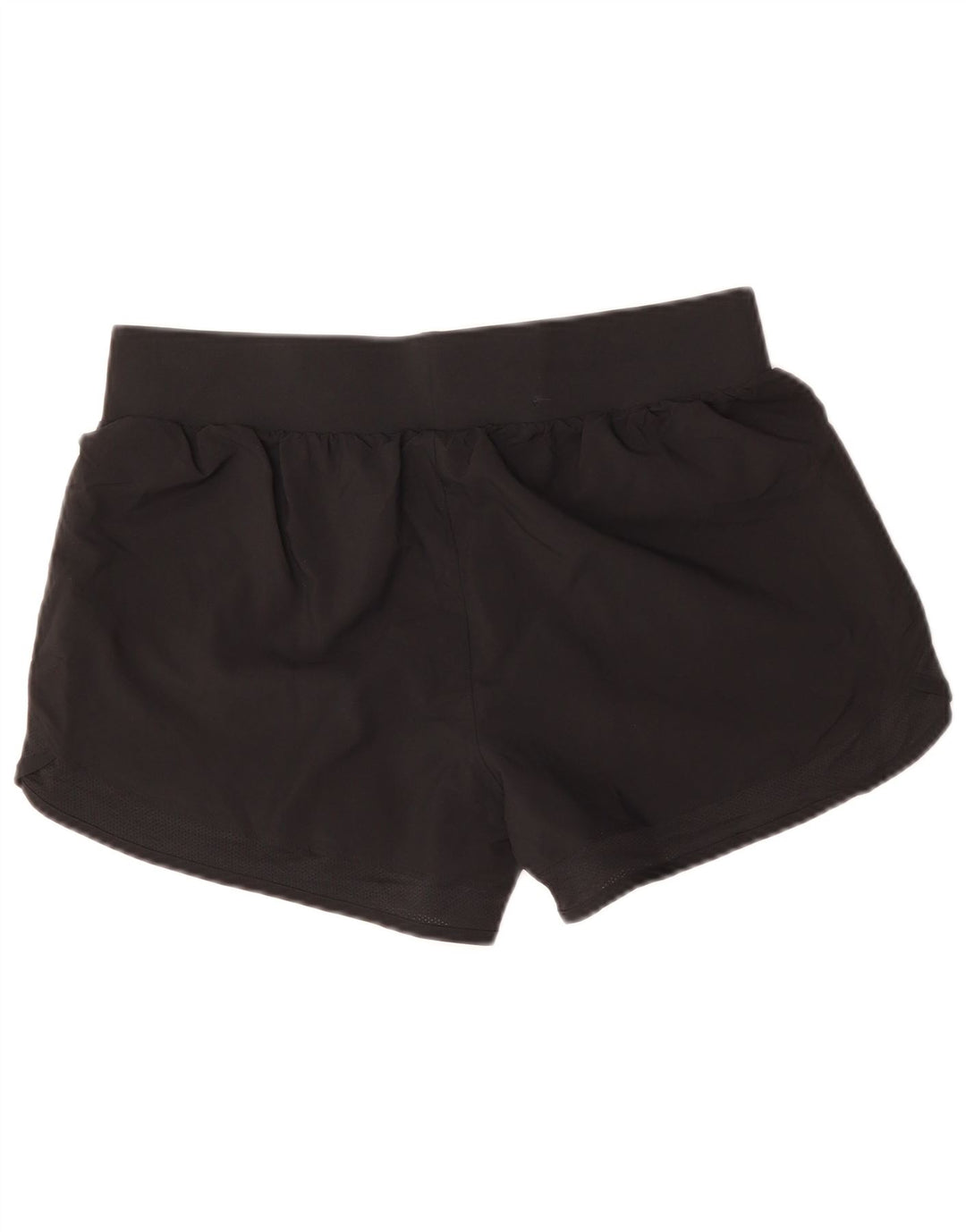 Under Armour Damen Graphic Sport Shorts UK 14 Large Schwarz Polyester