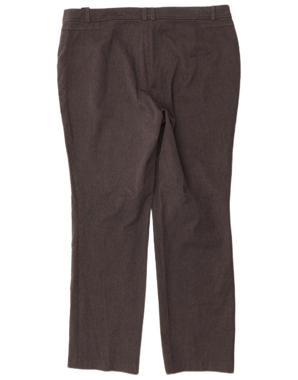 Gerade Damenhose von Marks & Spencer, UK 46, Größe L, W36, L31, Grau, Polyester