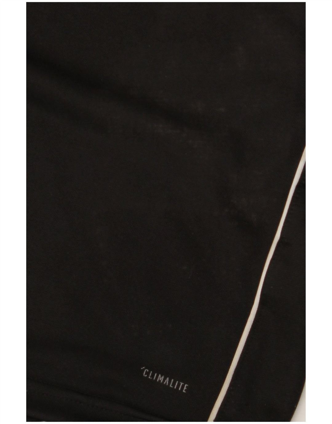 Adidas Herren Climalite Zip Neck Pullover Trainingsanzug Top XL Schwarz Polyester