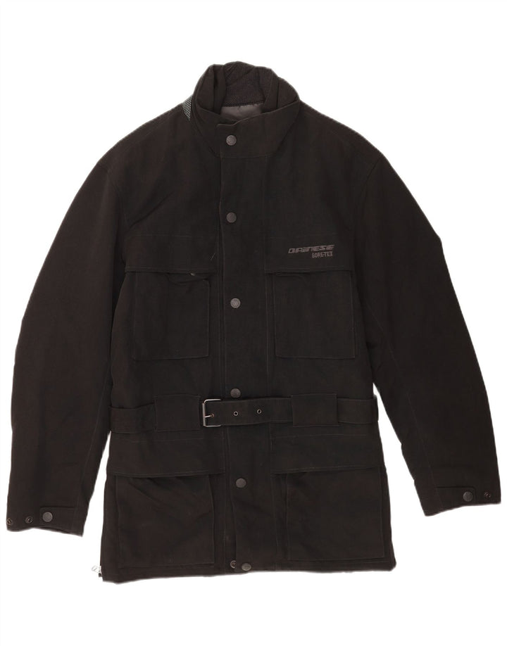 Dainese Herren Gore-Tex Racer Jacke UK 36 Small Schwarz