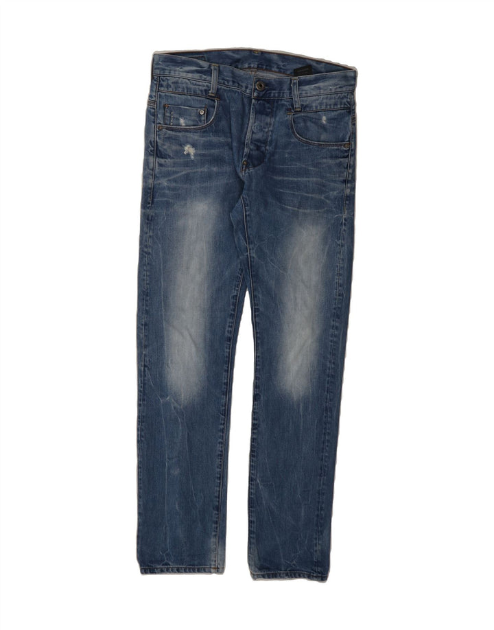 G-STAR Mens Slim Jeans W31 L32 Blue Cotton Vintage G-Star and Second-Hand G-Star from Messina Hembry 