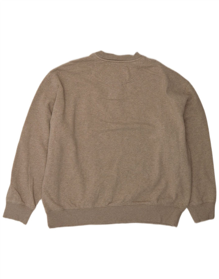 Marks & Spencer Herren-Sweatshirt in Übergröße, XL, grau meliert, Baumwolle