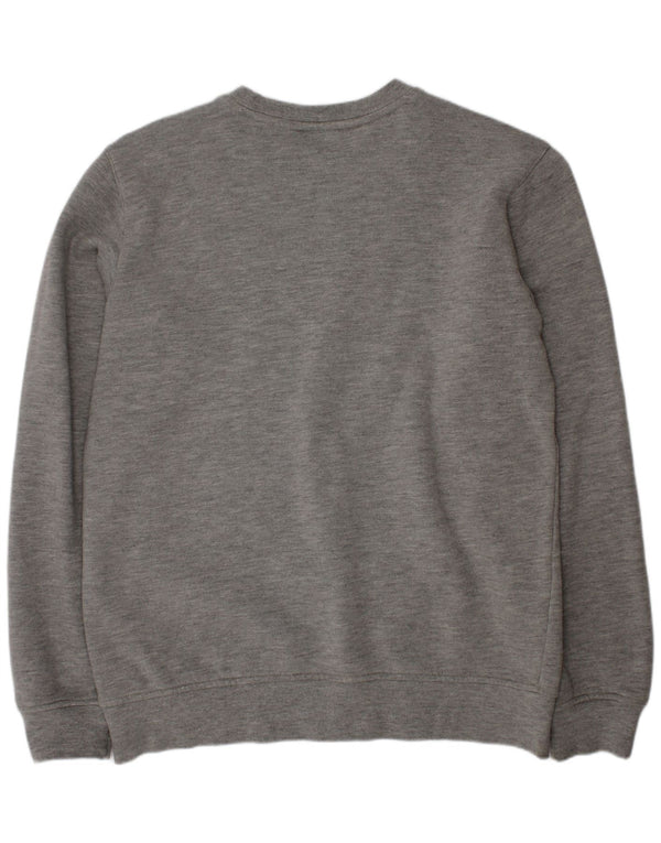 Reebok Grafik-Sweatshirt für Jungen, 11–12 Jahre, graue Baumwolle