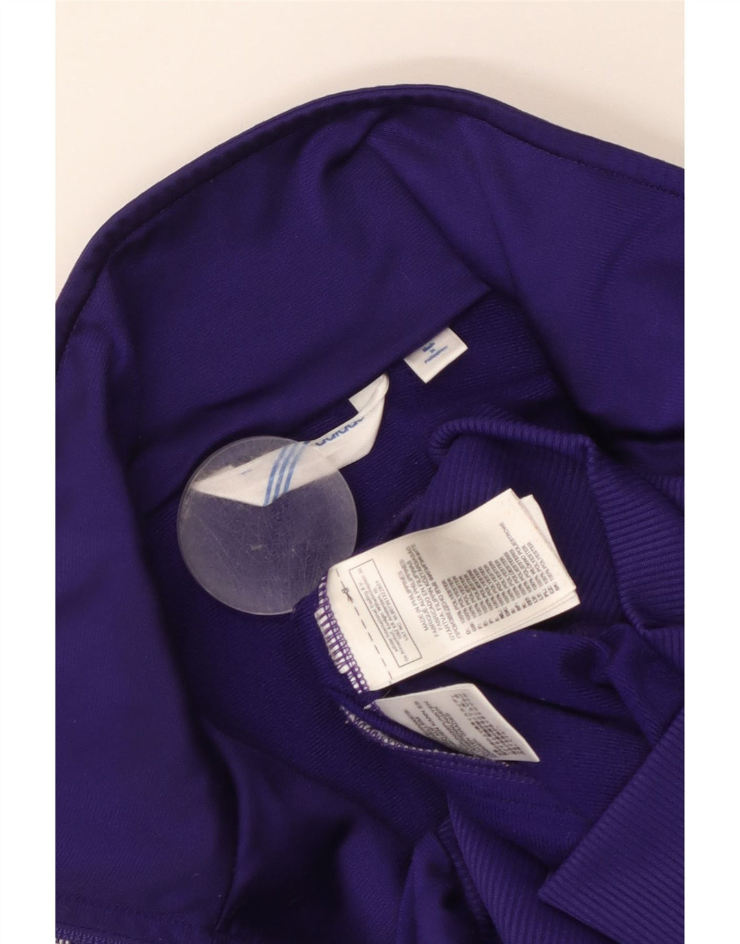 Adidas Damen Graphic Trainingsanzug Top Jacke EU 36 Small Lila Polyester