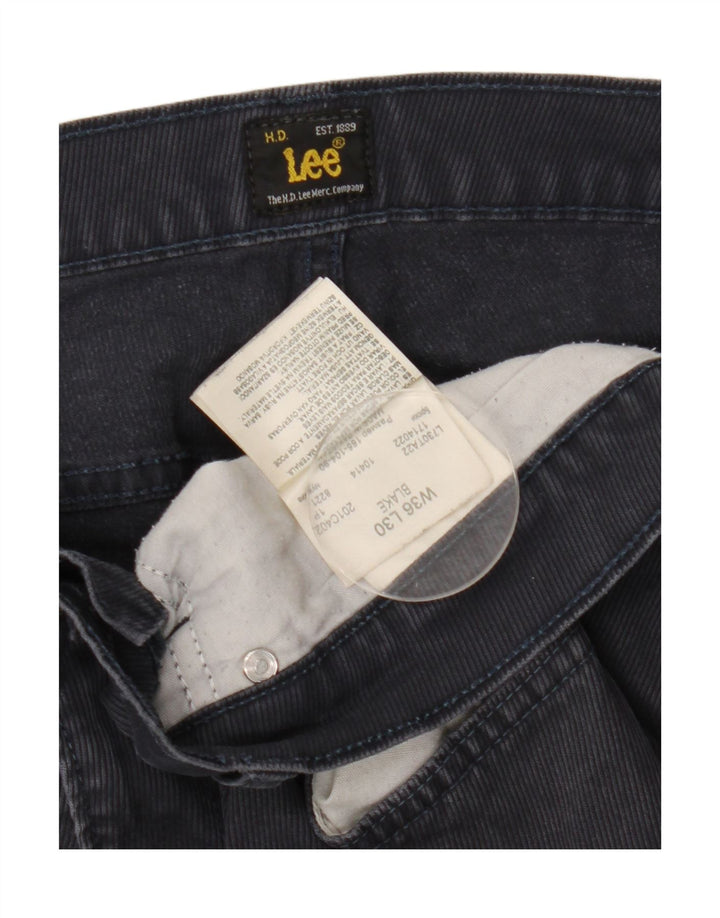 Lee Herren Blake Straight Jeans W36 L30 Blaue Baumwolle