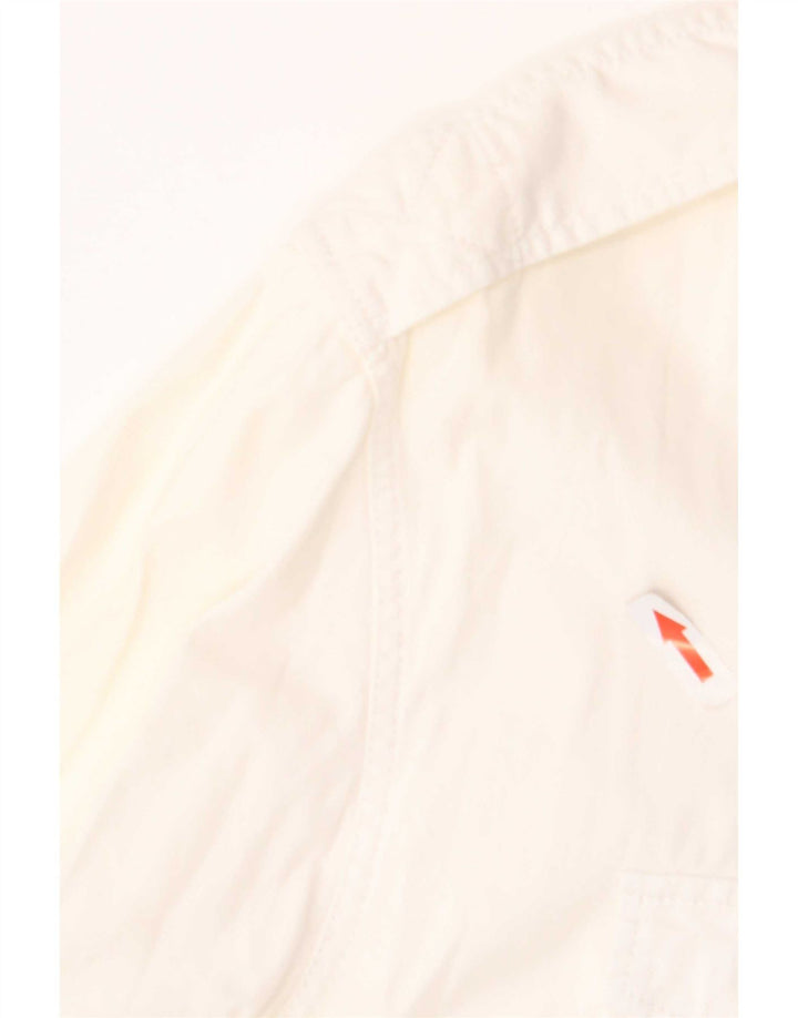 Blauer Herrenhemd 2XL Weiß