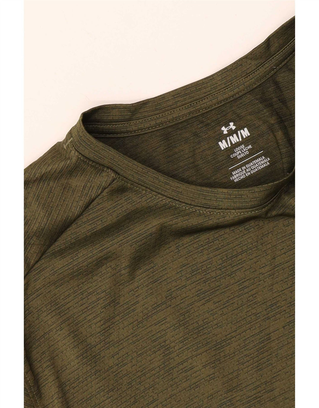 Under Armour Herren T-Shirt Top Medium Khaki Gefleckt