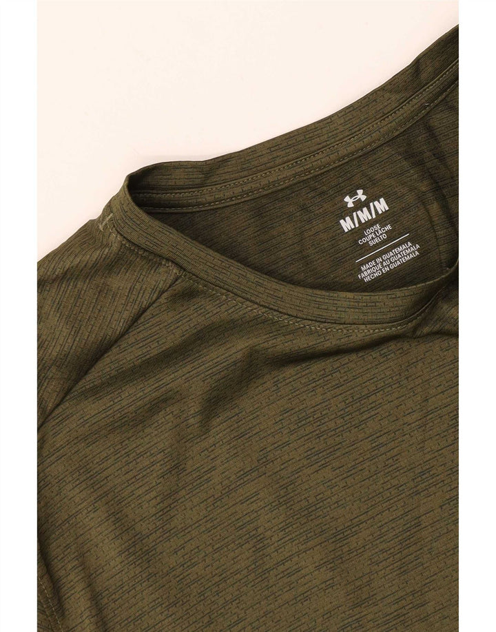 Under Armour Herren T-Shirt Top Medium Khaki Gefleckt