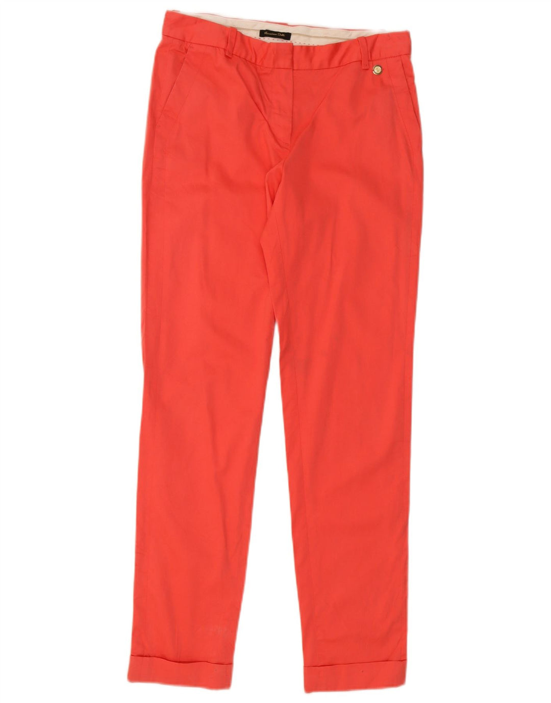 Massimo Dutti Slim Chino-Hose für Herren, W26, L29, Rosa