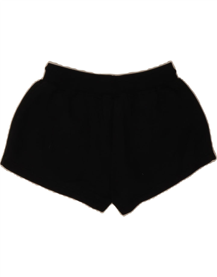 RUSSELL ATHLETIC Womens Sport Shorts UK 12 Medium  Black Polyester Vintage Russell Athletic and Second-Hand Russell Athletic from Messina Hembry 