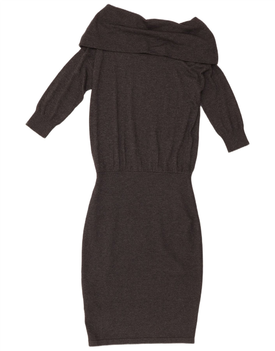 Schulterfreies Pulloverkleid für Damen von Phase Eight, Gr. 10, Größe S, graue Viskose