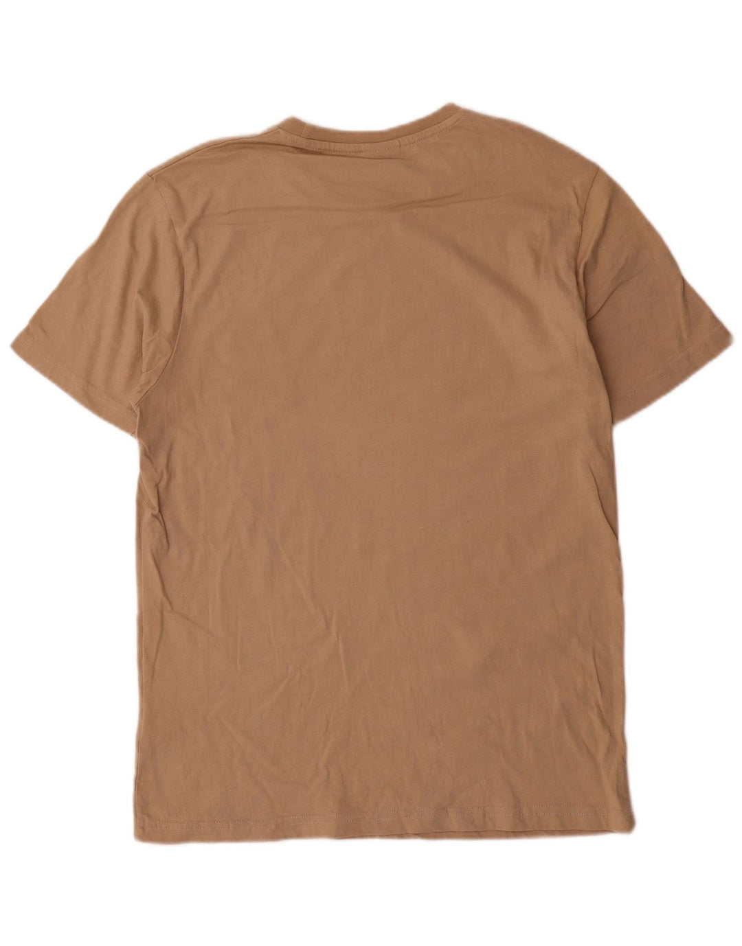 Ellesse Herren-T-Shirt mit Grafik, mittelbeige Baumwolle