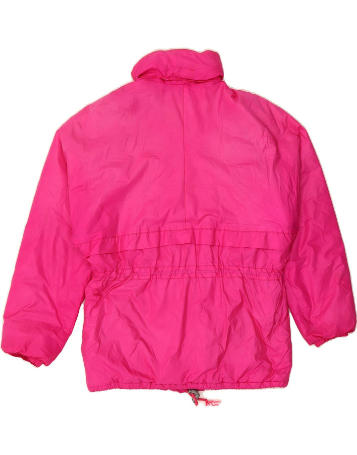 SAUVAGE Womens Padded Coat UK 14 Medium Pink Vintage Sauvage and Second-Hand Sauvage from Messina Hembry 