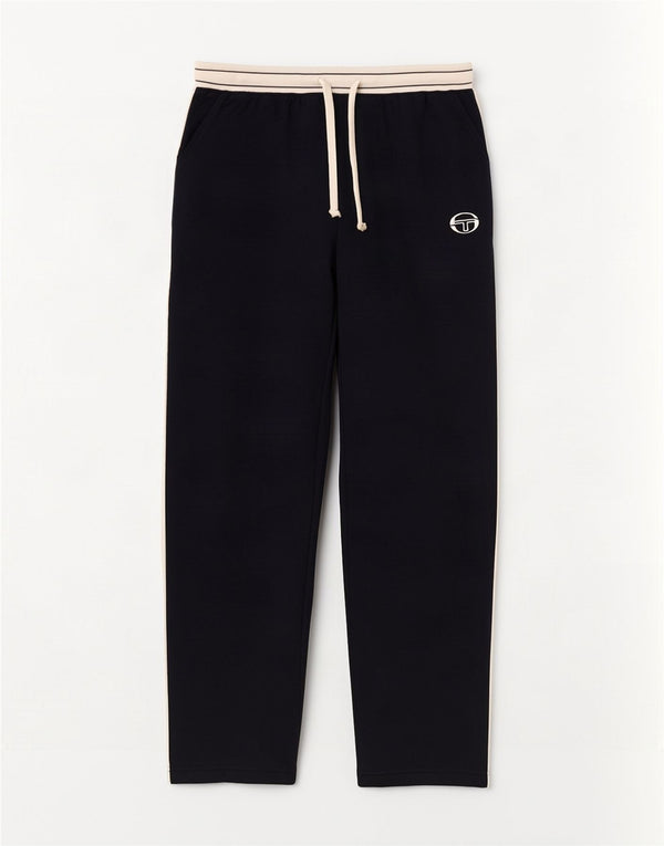 Sergio Tacchini Damen-Trainingshose, Größe S, Marineblau, Farbblock