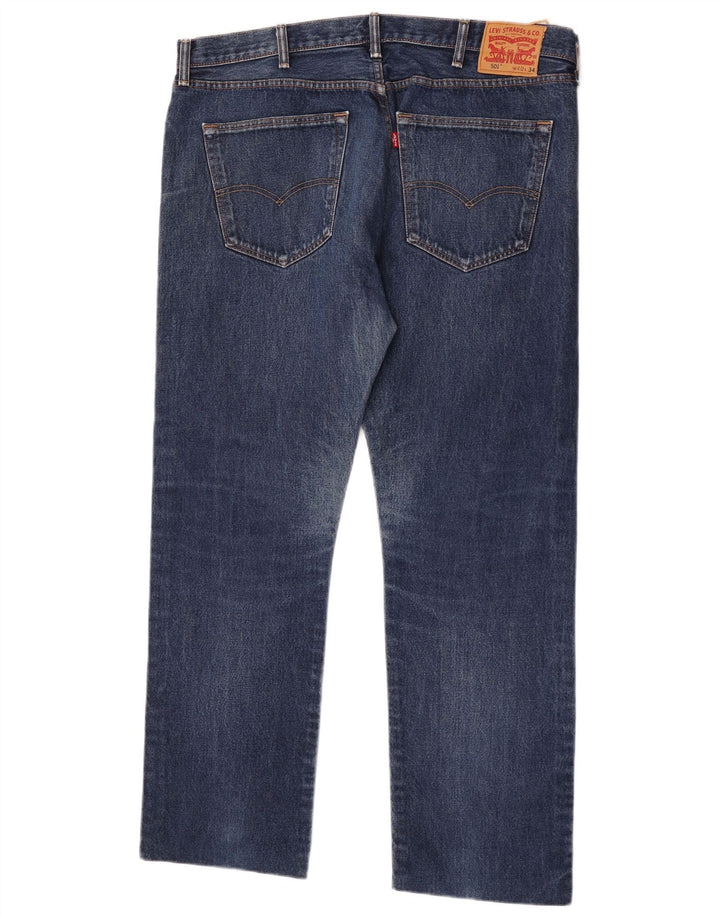 Levi's Herren 501 Straight Jeans W40 L31 Blaue Baumwolle