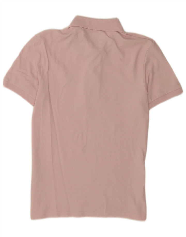 Lyle & Scott Herren-Poloshirt, klein, rosa, Baumwolle