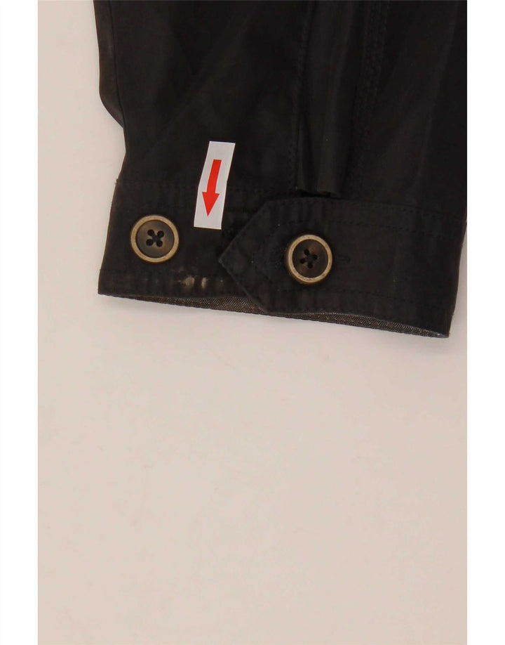 Marks & Spencer Herren Bomberjacke UK 40 Large Marineblau Polyester