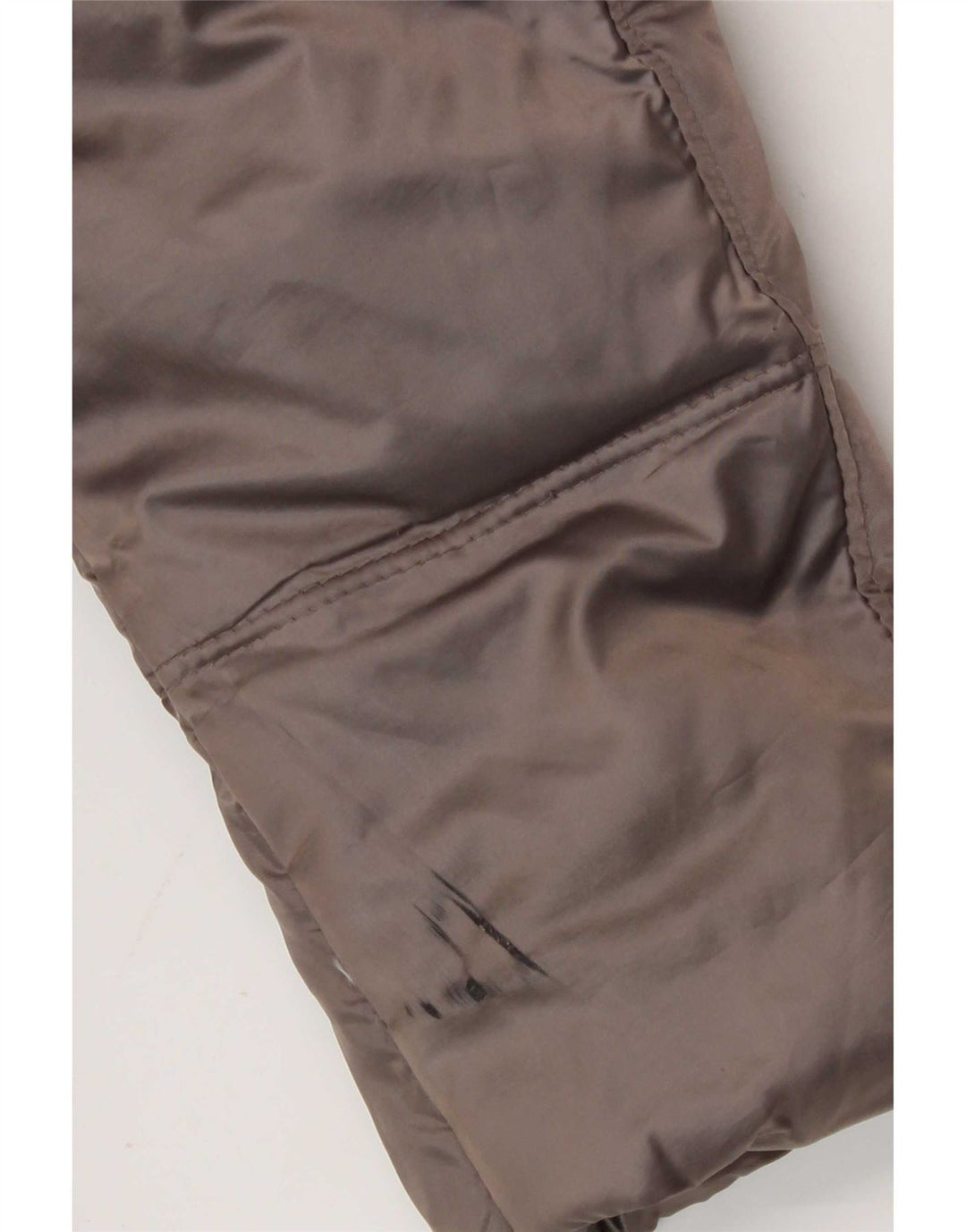 Geox Damen Respira Wattierter Mantel UK 10 Small Braun Polyester