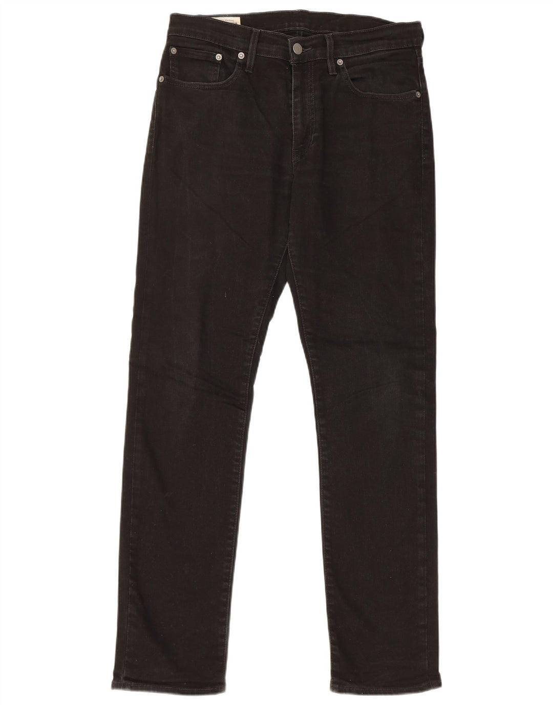 Levi's Herren 511 Slim Jeans W31 L32 schwarze Baumwolle