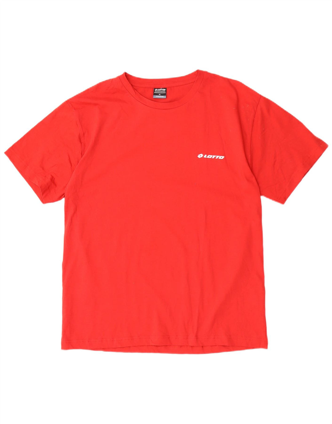 Lotto Herren T-Shirt Top XL Rot Baumwolle